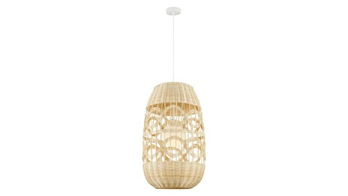 Lampa wisząca ARONA NATURAL 1xE14 fi 400 ML0353 Milagro
