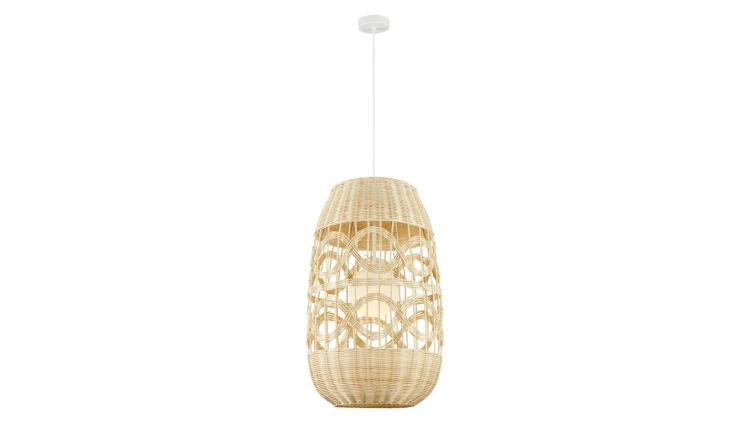 Lampa wisząca ARONA NATURAL 1xE14 fi 400 ML0353 Milagro