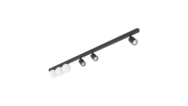 Lampa sufitowa na listwie 159cm z 6 kloszami VOX 10003 TK Lighting