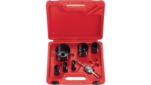 Zestaw otwornic HS-MU 19-68mm z wiertłem prowadzącym w walizce Hilti / HS-MU (7)