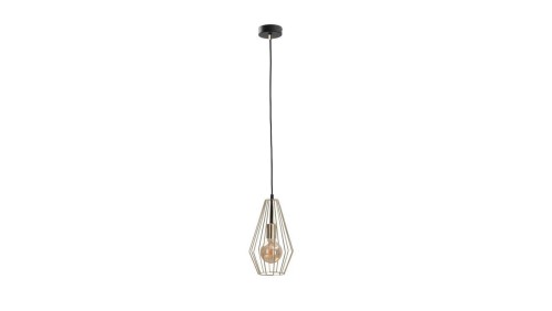 Lampa wisząca loftowa 1xE27 GEO GOLD