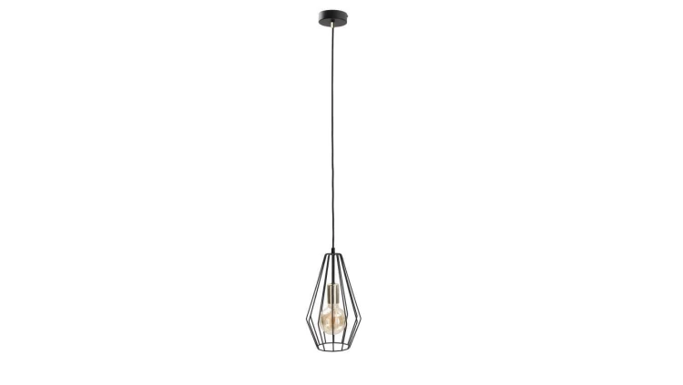 Lampa wisząca loftowa 1xE27 LEX GOLD