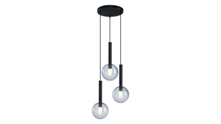 Lampa wisząca NIKO BLACK 3xG9 ML0333 Milagro