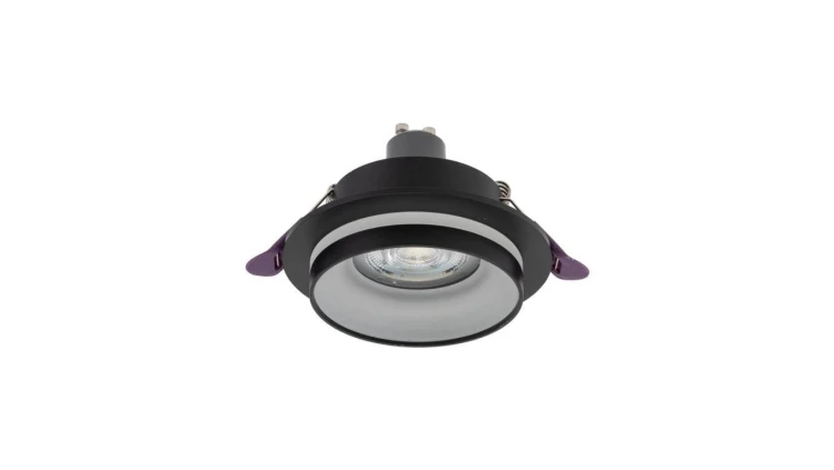 Lampa sufitowa oczko wpuszczane czarne JET BLACK EYE 1* GU10 6920 TK Lighting