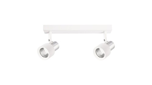 Lampa sufitowa Cino 2xGU10 Biały + Chrom ML9946 Milagro