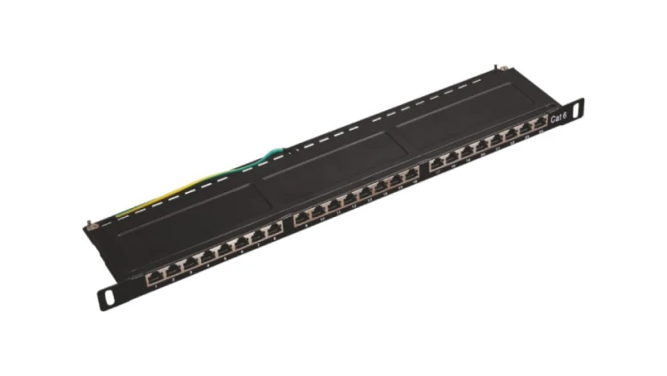 Patch panel OPTIMUM STP kat.5e 24 porty 0.5U ALANTEC - ALANTEC