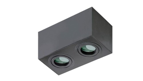 Słupek ogrodowy lampa SOLIN czarna na E27 IP44 K-8206 Kaja Lighting