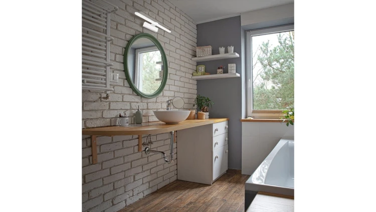 Kinkiet elewacyjny podwójny PRIMA IP44 czarny GU10 K-8209 Kaja Lighting