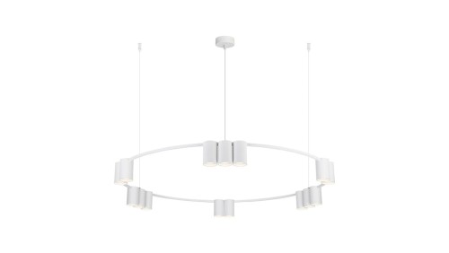 Lampa wisząca (koło) GENESIS WHITE15xGU10 ML0377 Milagro
