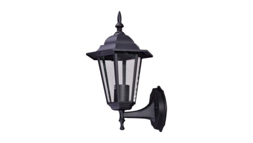 Lampa elewacyjna kinkiet stylizowany na retro, STANDARD czarny, IP44 na E27 K-5009A UP CZARNY Kaja Lighting