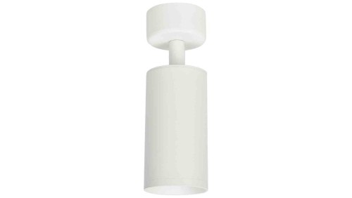 Lampa podłogowa na złotej nóżce i czarnej podstawie UMBERTO E27 lniany klosz 16035 TK Lighting