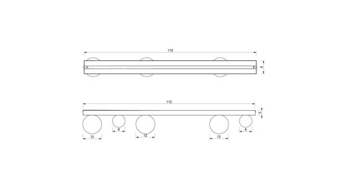 Lampa wisząca VIBE Czarny E27 MAX 15W LED 5827 TK Lighting