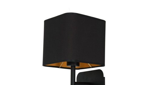 Lampa wisząca czarna z dużym mlecznym kloszem 30 cm z serii SAVOY K-4922 Kaja Lighting