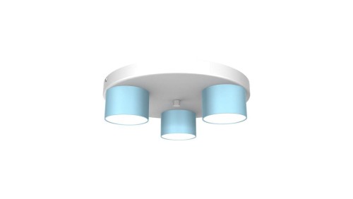 Lampa sufitowa DIXIE Blue/White 3xGX53 MLP7551 Milagro
