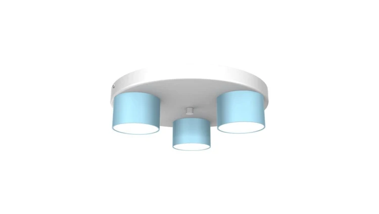 Lampa sufitowa DIXIE Blue/White 3xGX53 MLP7551 Milagro