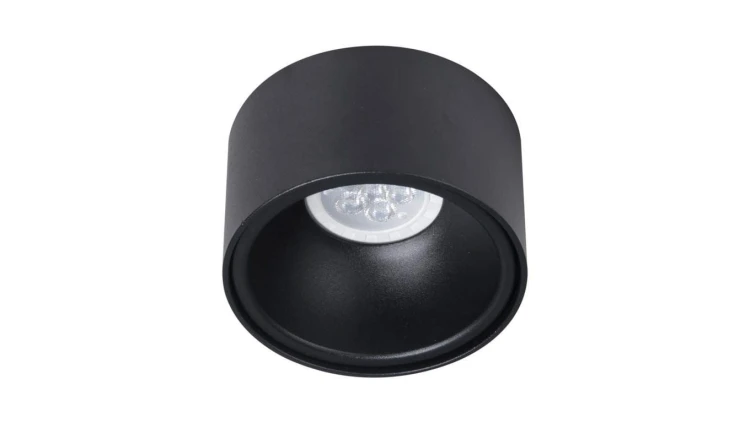 Oprawa Podtynkowa Bali Round Black ML0060 Milagro