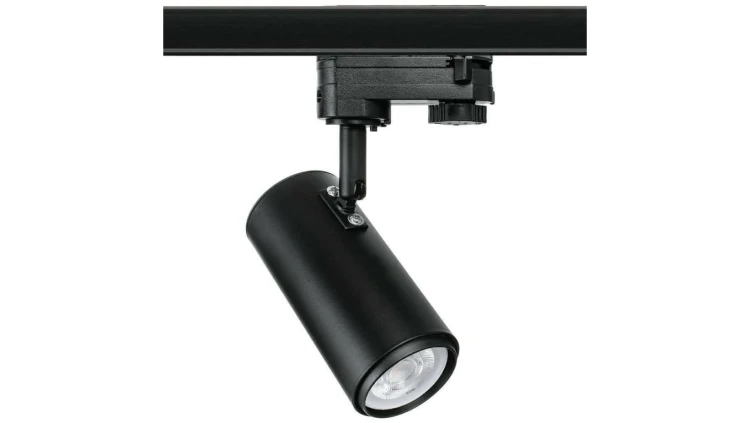Oprawa na szynę CAPRI-B-TRACK-1F Gu10 czarna luxsystem-1f