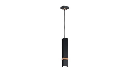 Lampa wisząca VIDAR BLACK 1xGU10 MLP5403 Milagro