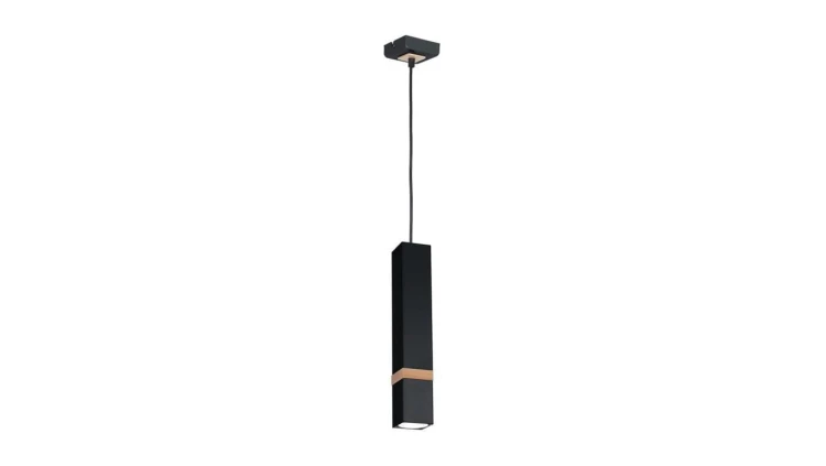 Lampa wisząca VIDAR BLACK 1xGU10 MLP5403 Milagro
