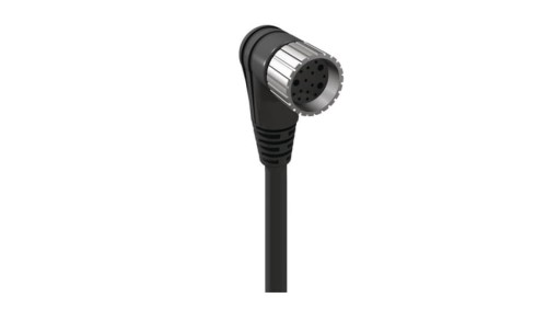 Kabel konfekcjonowany sensor/aktuator jenostronie zakończone M23 żeńskie proste 19-pinowy z kablem 10m RKWU 19-242/10 M