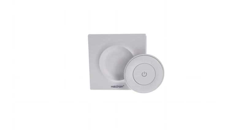 Panel MiLight 1strefa MONO+CCT biały bat ściemniacz okrągły naścienny K3