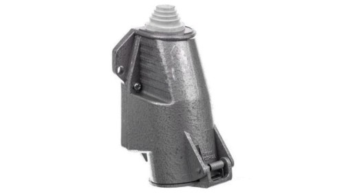 Gniazdo hermetyczne stałe 4P 16A 400V czerwone IP44 2127-126