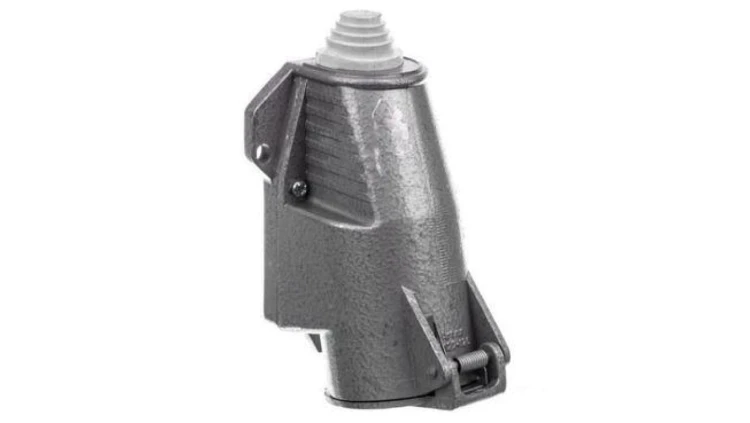 Gniazdo hermetyczne stałe 4P 16A 400V czerwone IP44 2127-126