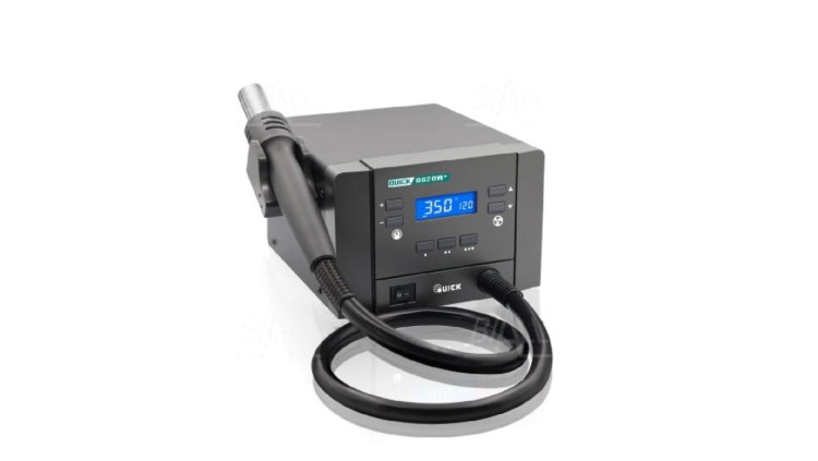 Quick 862DW+ Stacja lutownicza HOT-AIR 1000W 50l/min Vertical