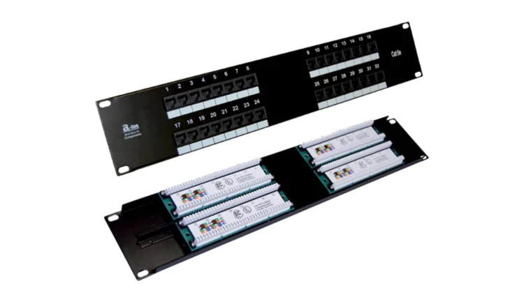 Patch panel UTP kat.5e 32 porty LSA 2U ALANTEC - ALANTEC