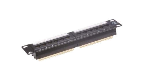 Patch panel UTP 12 portów LSA 10 1U ALANTEC - ALANTEC