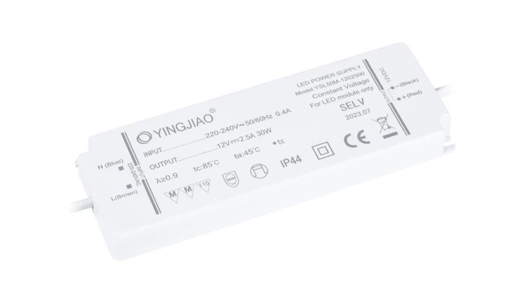 Zasilacz stałonapięciowy LED Yingjiao YSL50M 12V 2,5A 30W IP44