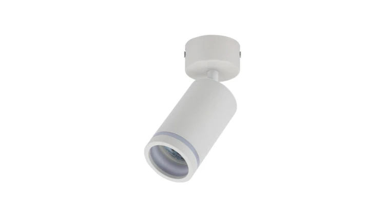 Lampa sufitowa biała reflektorek sufitowy JET WHITE 1* GU10 6911 TK Lighting
