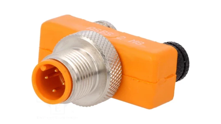 Trójnik M12 męskie/M8 żeńskie x2 ASBS2M8