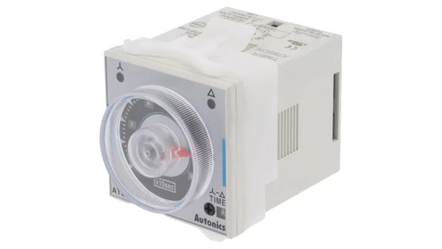 AT8SDN Przekaźnik czasowy o zakresie 0,5...100s, SPDT, -10...55C, 24...240VDC/100...240VAC