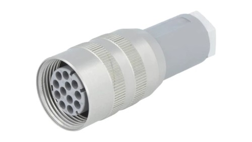 Złącze DIN 43651 wtyk NR żeńskie PIN: 12 bez styków 5A IP65 N11REF