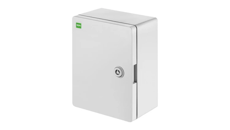 INDUSTRIAL SR4 obudowa z tworzywa ABS 210x280x130 z płytą metalową IP65 szary 2760-00