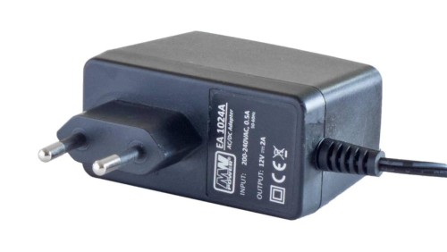 EA 1024A Zasilacz adapter 24W 12V 2A , wtyk DC 2.5/5.5