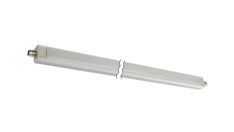 AO000337 Lampa LED do zadań specjalnych, 12x500x16mm, światło białe, 9.1W, 460lx, 5000K, 22-30V DC, wtyczka M8 3-pin, IP40