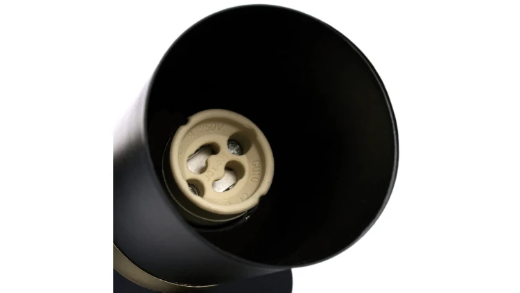 Słupek ogrodowy czarny GENEVA 50cm, z gwintem E27 IP44 K-8141 Kaja Lighting