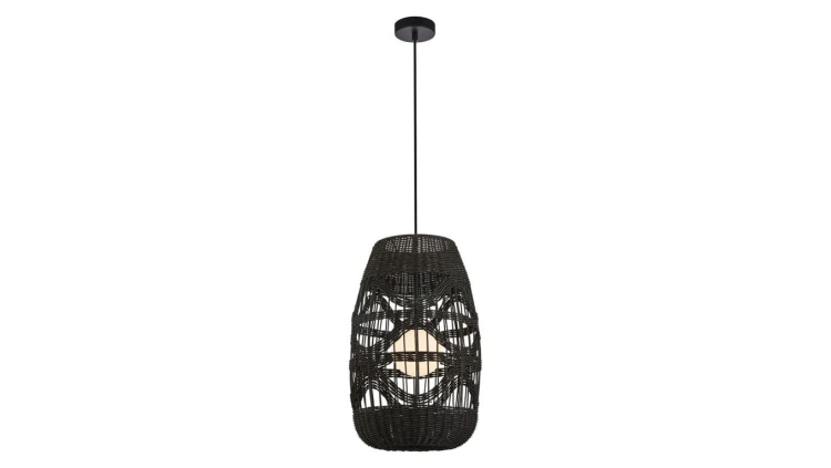 Lampa wisząca ARONA BLACK 1xG9 fi 250 ML0354 Milagro
