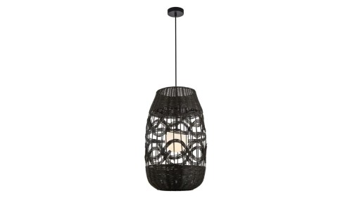 Lampa wisząca ARONA BLACK 1xG9 fi 400 ML0355 Milagro