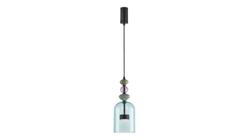 Lampa wisząca ARTE 12W LED śr. 16cm czarna ML0358 Milagro
