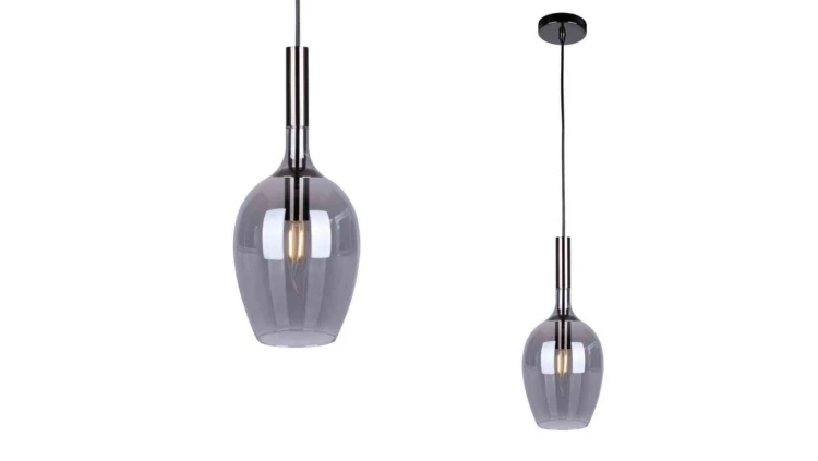 Lampa wisząca LUGANO SMOKED 1xE14 ML8813 Milagro