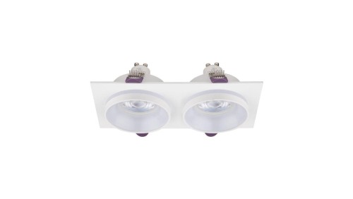 Lampa sufitowa biała oczko wpuszczane JET WHITE EYE 2* GU10 6924 TK Lighting