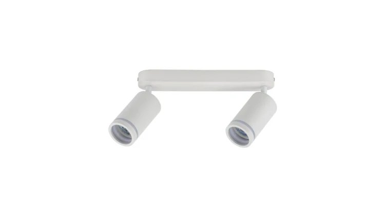 Lampa sufitowa biała reflektorki na listwie JET WHITE 2*GU10 6913 TK Lighting