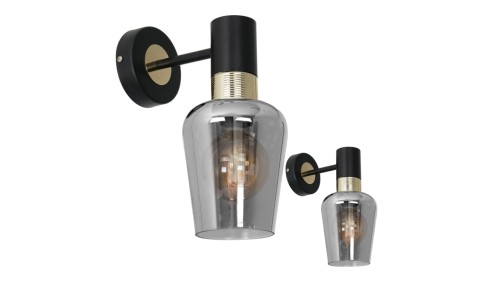 Lampa sufitowa ALBIO reflektory na rozecie – GU10, szklany klosz na E14 do salonu K-4136 Kaja Lighting