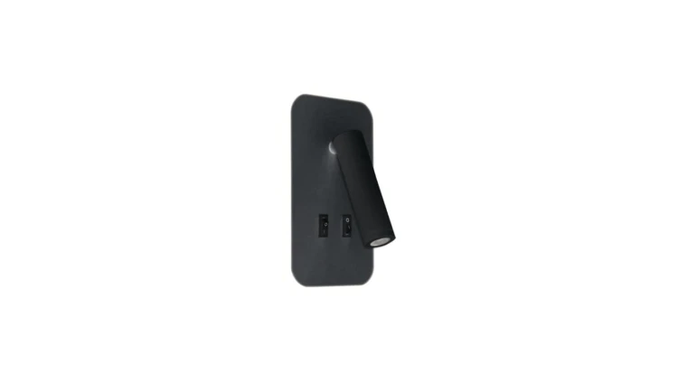 IDEUS OTELLO LED D 6W+3W BLACK