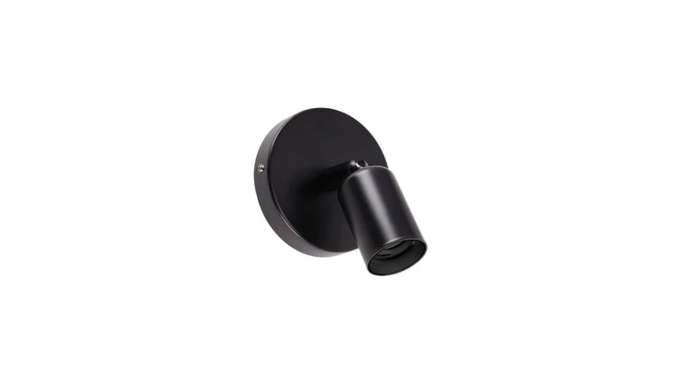 IDEUS UNO E27 1C BLACK KINKIET