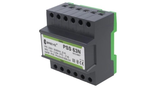 PSS63N/230/12V Transformator sieciowy 63VA 230VAC 12V