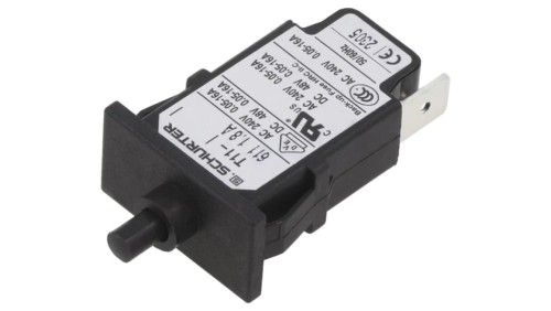 T11-611-1.8A Wyłącznik nadprądowy Iznam: 1,8A Uznam: 240VAC 48VDC SPST Bieguny: 1